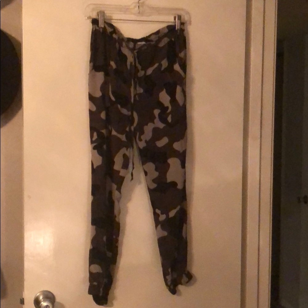 Lounge silky pants